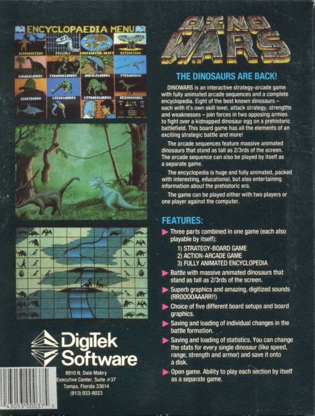 Dino Wars - Dos