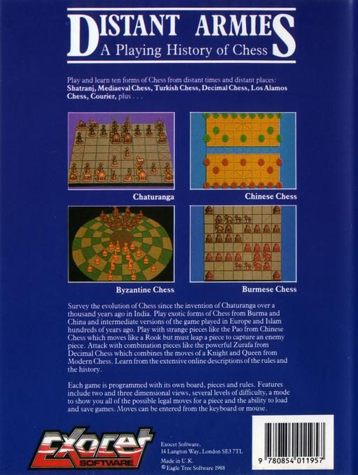 Distant Armies - A Playing History of Chess - Dos
