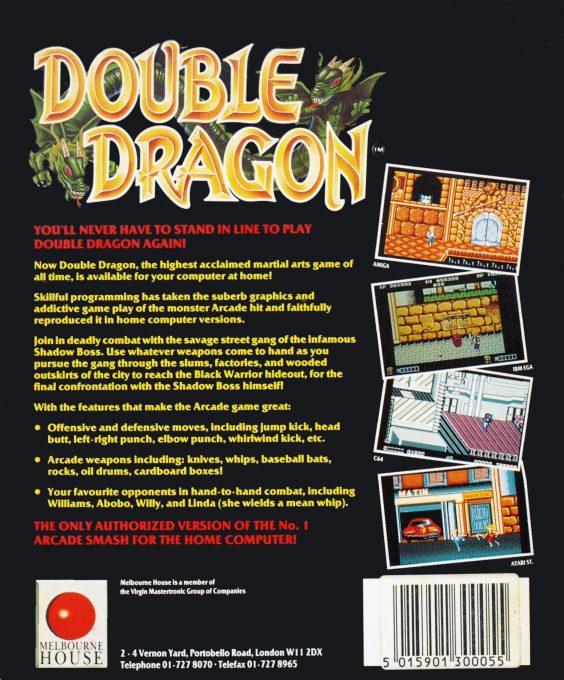 Double Dragon - Dos