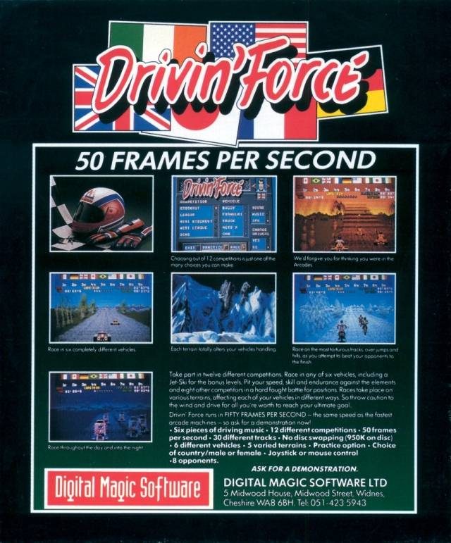 Drivin' Force - Dos