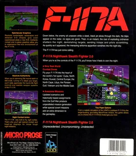 F-117A Nighthawk Stealth Fighter 2.0 - Dos