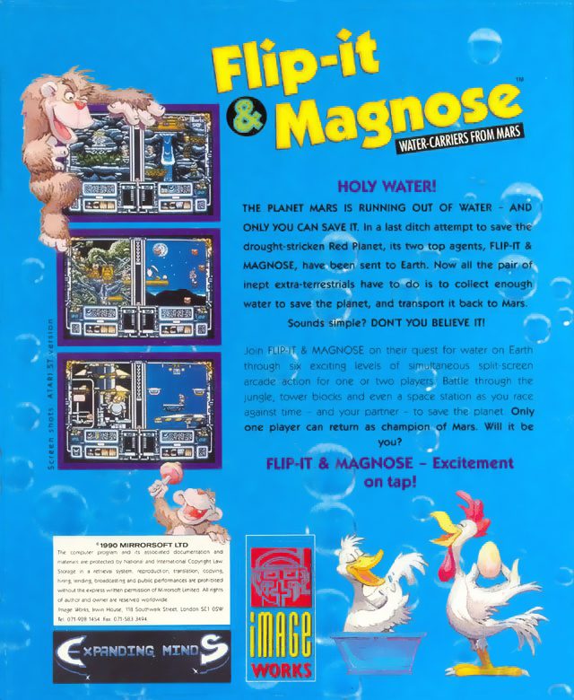 Flip-it & Magnose - Water Carriers from Mars - Dos