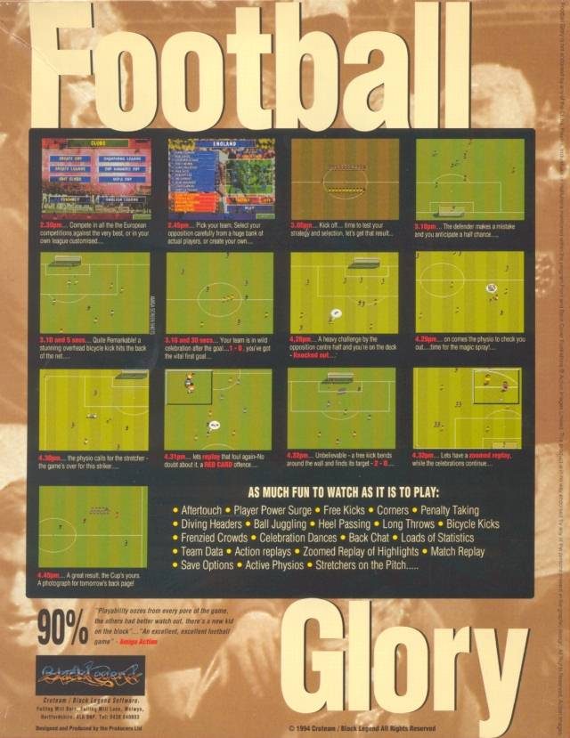 Football Glory - Dos