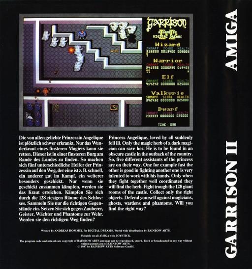 Garrison II - The Legend Continues dos