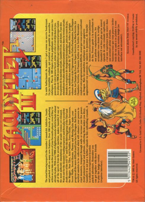Gauntlet II dos