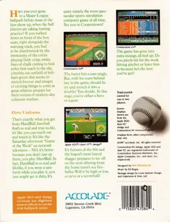 Hardball! - Dos