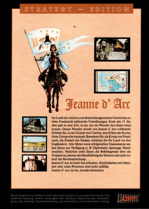 Joan of Arc : Siege & the Sword dos