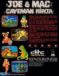 Joe & Mac - Caveman Ninja - Dos