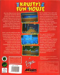 Krusty's Fun House - Dos
