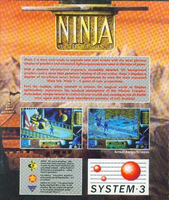 Last Ninja 3 - Dos