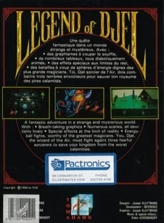 Legend Of Djel - Dos