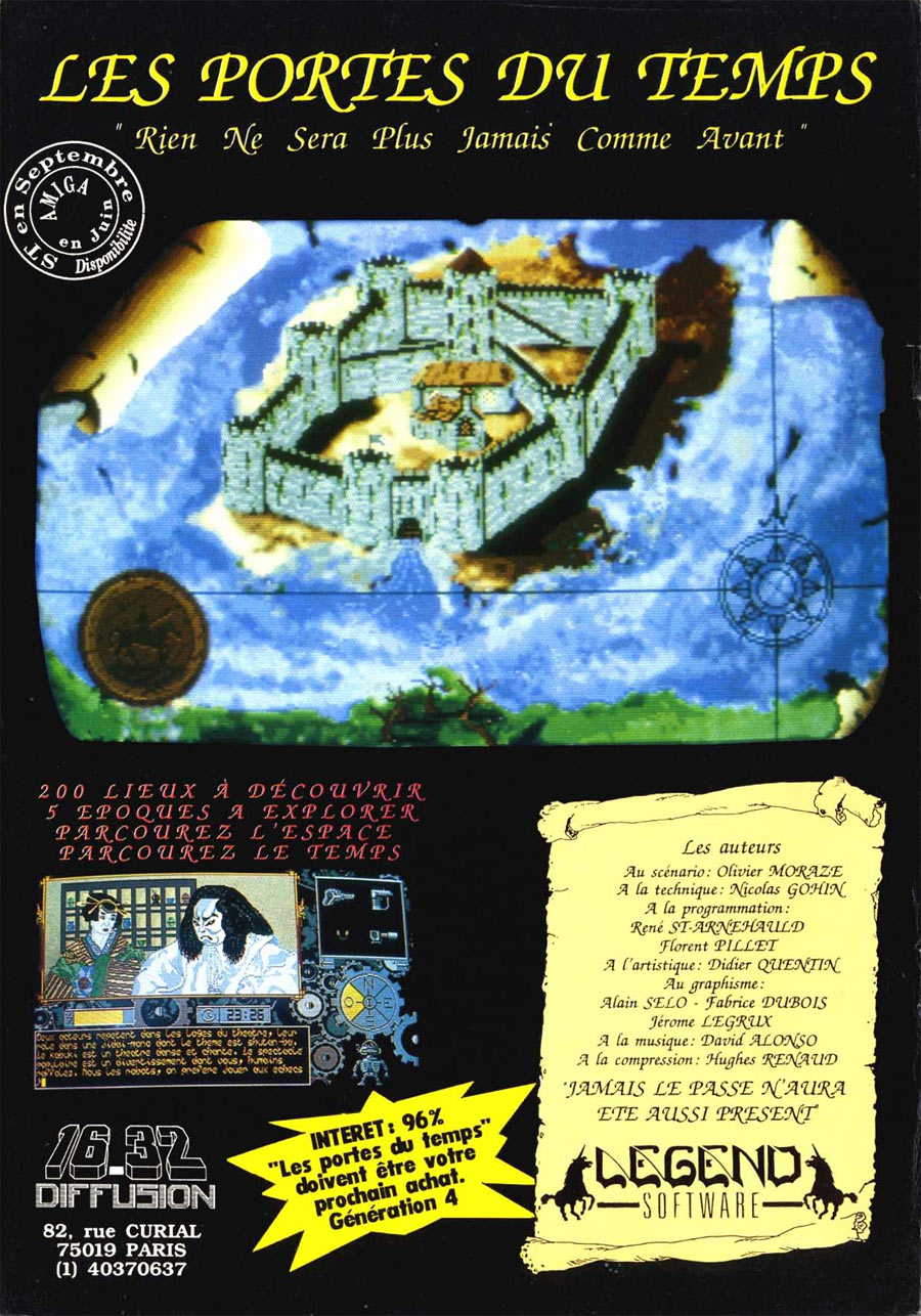 Les Portes du Temps - Dos