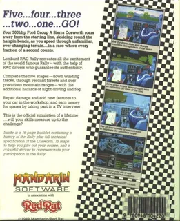 Lombard RAC Rally - Dos