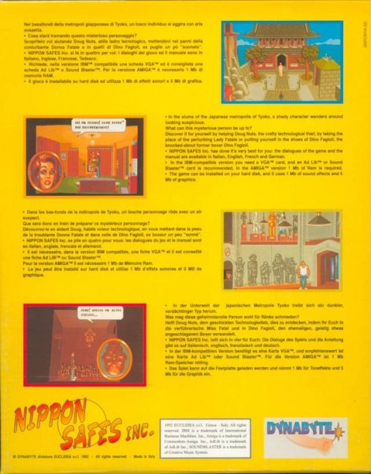 Nippon Safes Inc - Dos