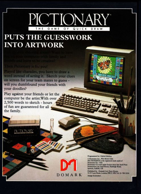 Pictionary - The Game Of Quick Draw - Dos