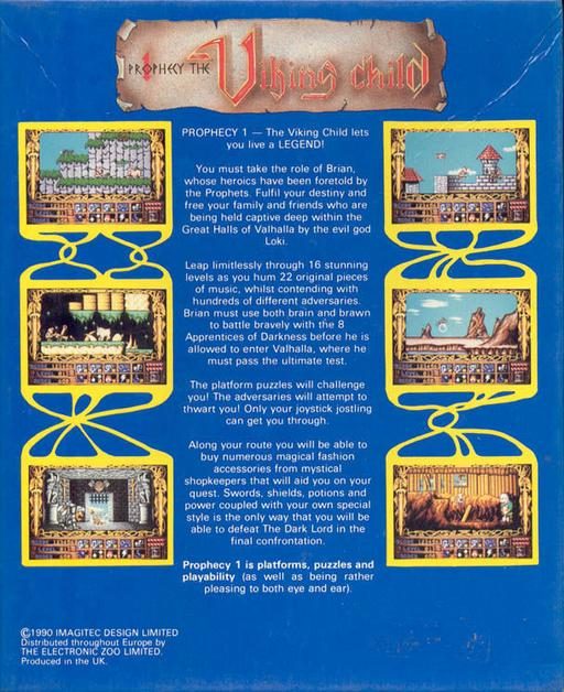 Prophecy 1 - The Viking Child - Dos