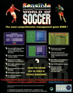 Sensible World Of Soccer 1.1 - Dos