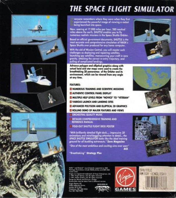 Shuttle - The Space Flight Simulator - Dos