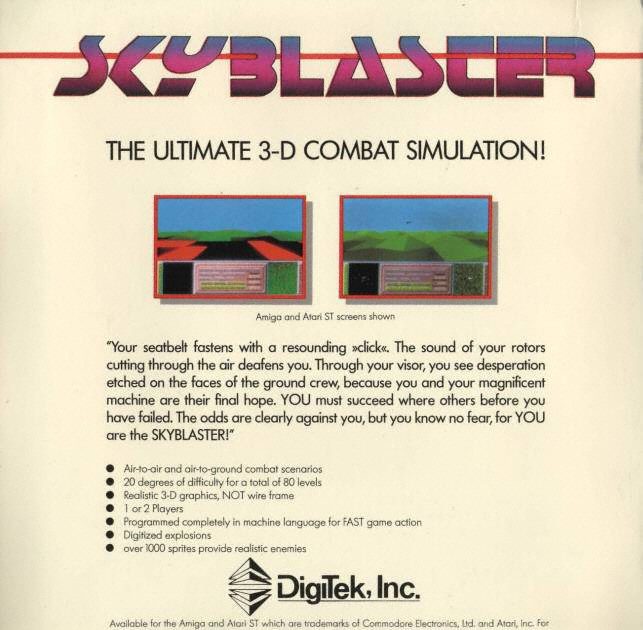Skyblaster - Dos