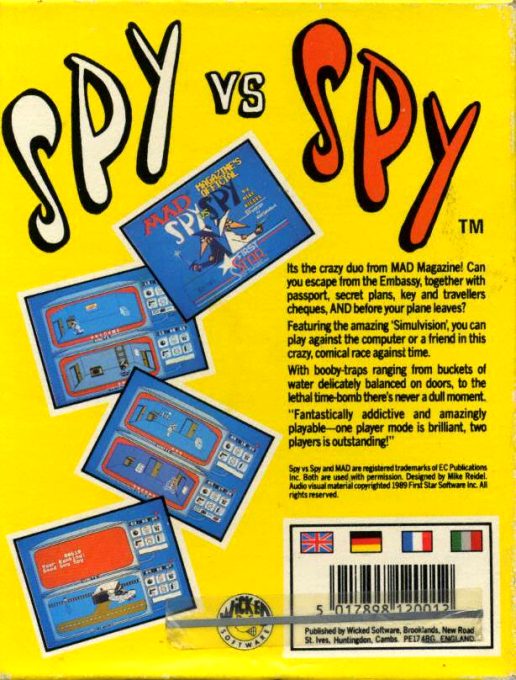 Spy Vs Spy dos