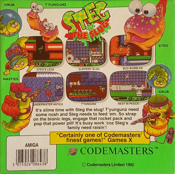 Steg The Slug - Dos