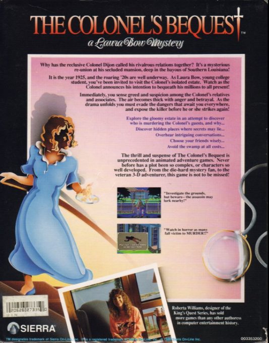 The Colonel's Bequest - Dos