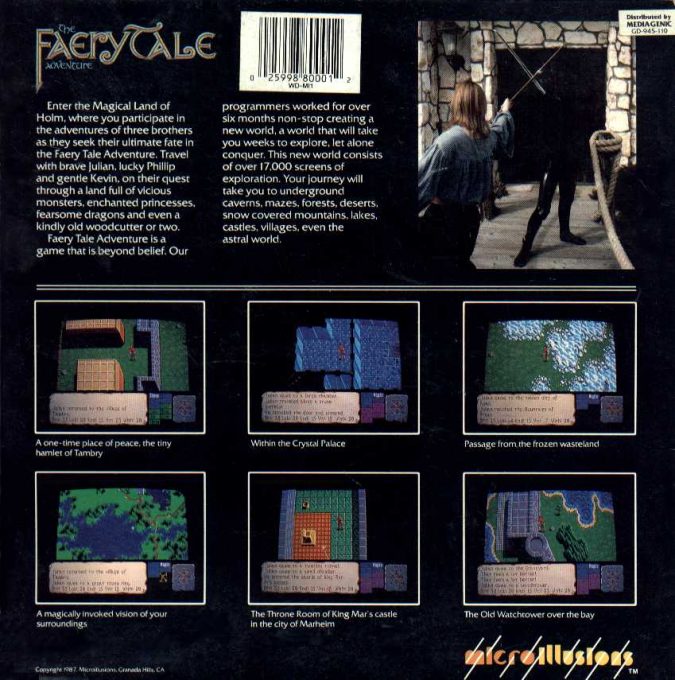 The Faery Tale Adventure - Dos