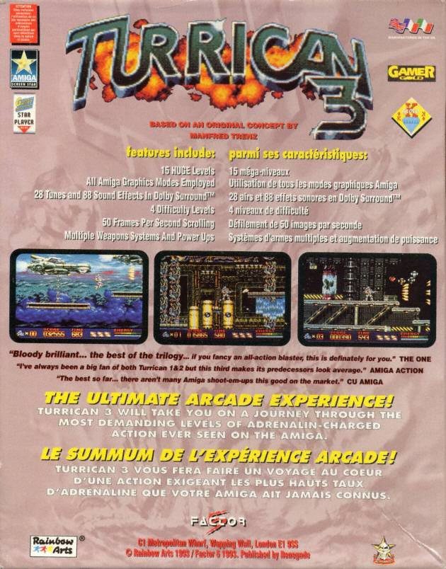 Turrican 3 dos