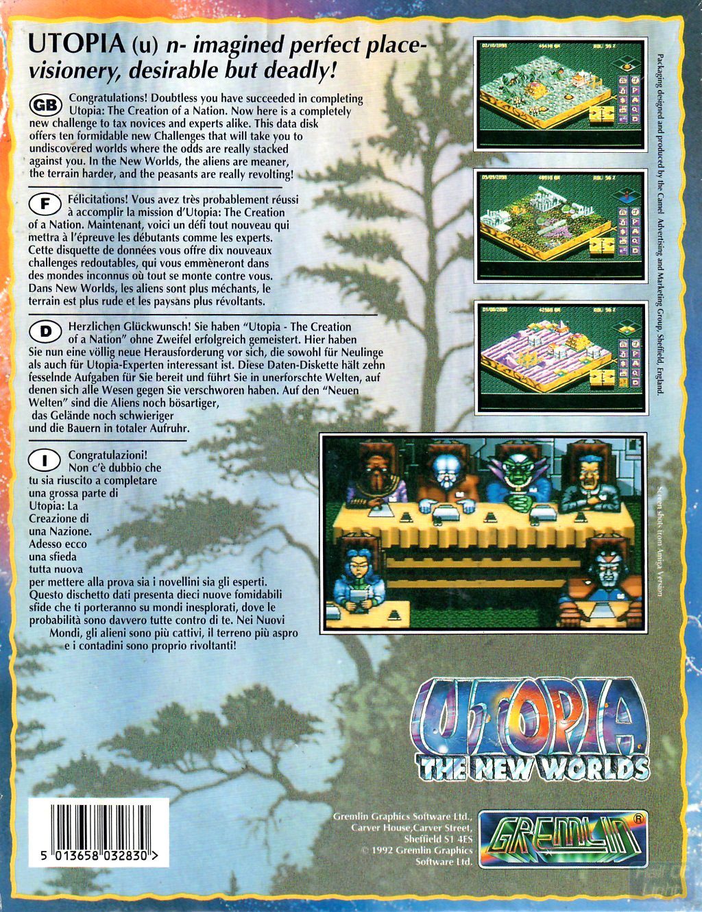 Utopia - The New Worlds dos