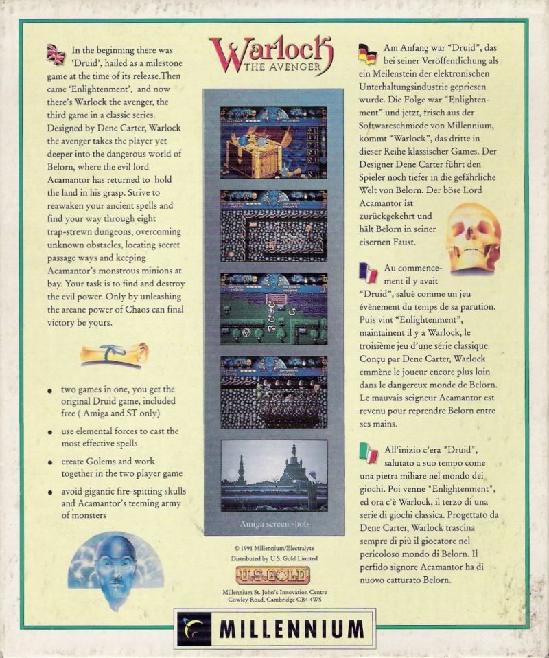 Warlock the Avenger - Dos