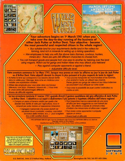 Wild West World dos
