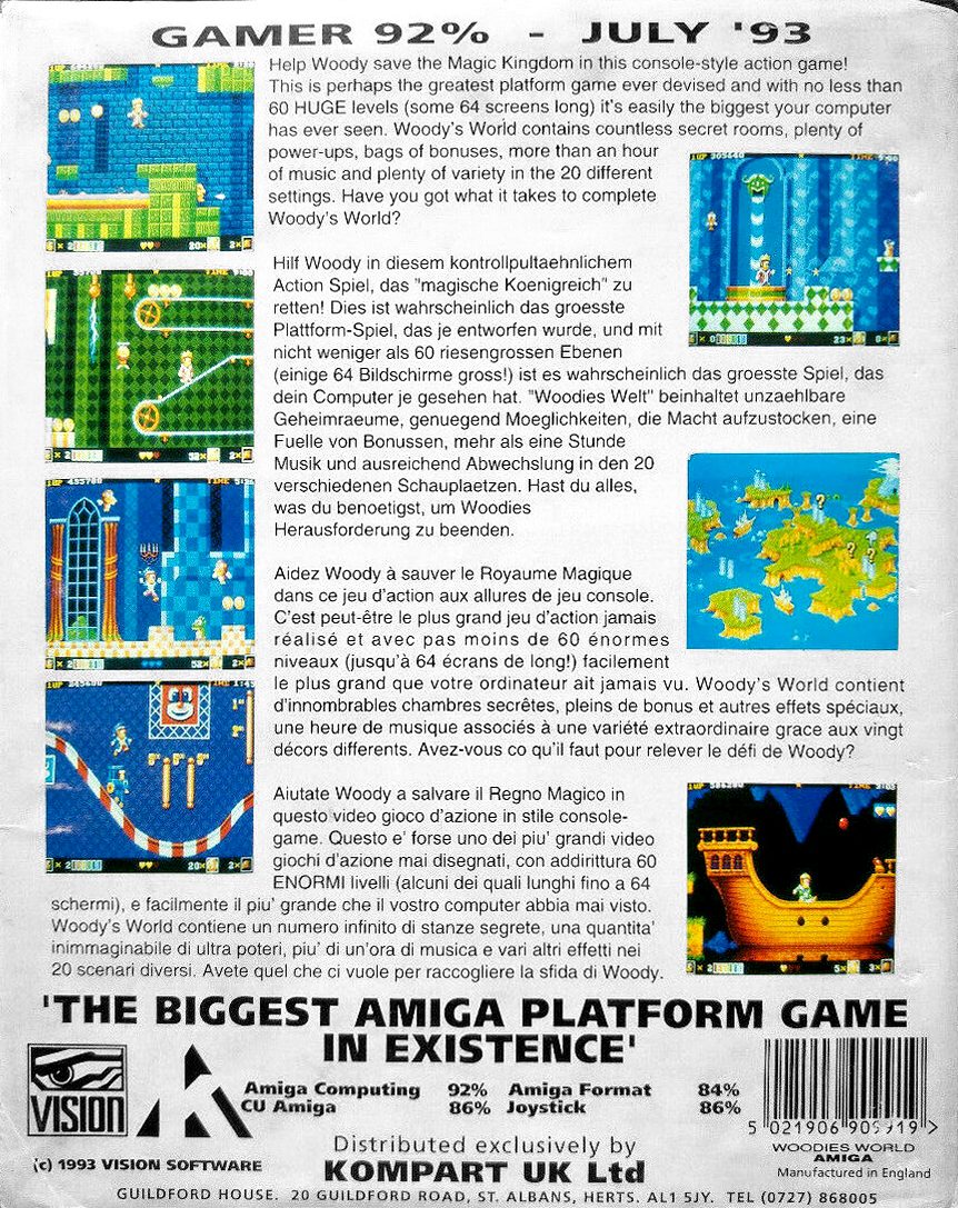 Woody's World - Dos