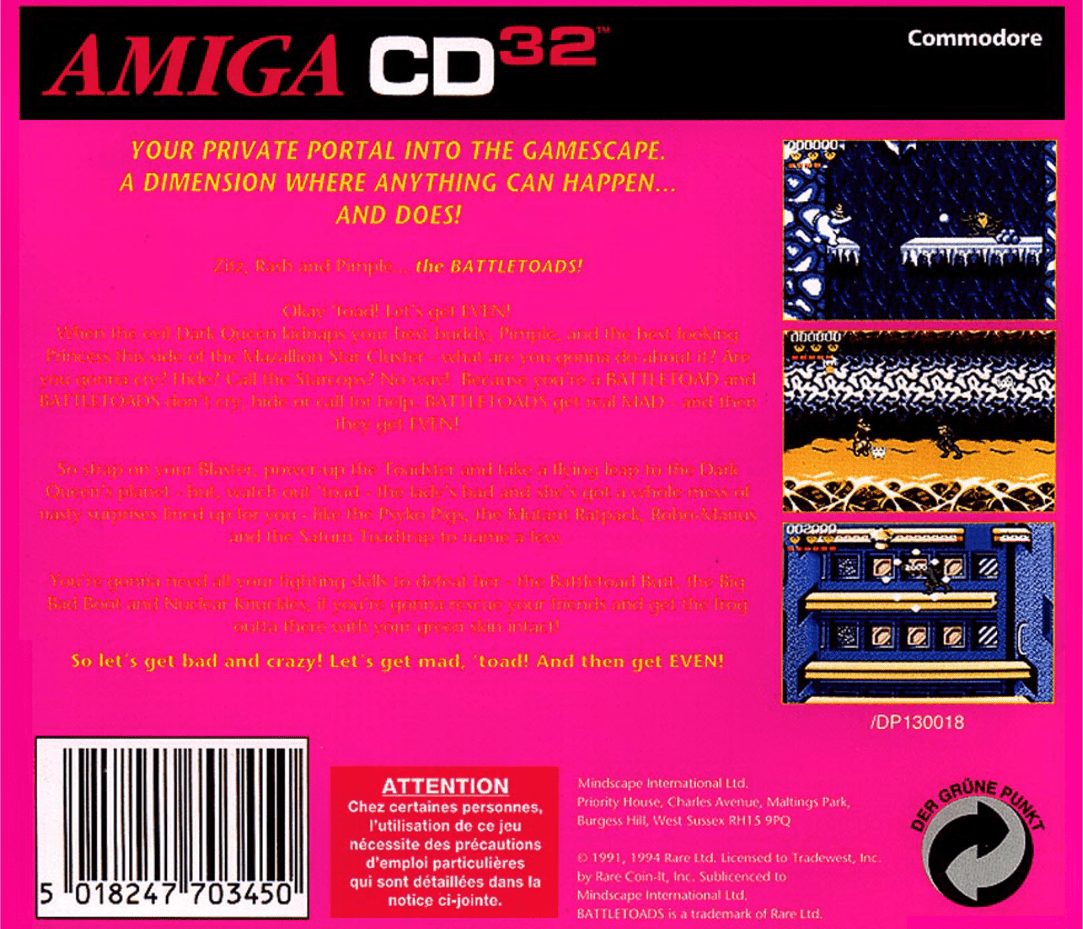 Battle Toads - Dos