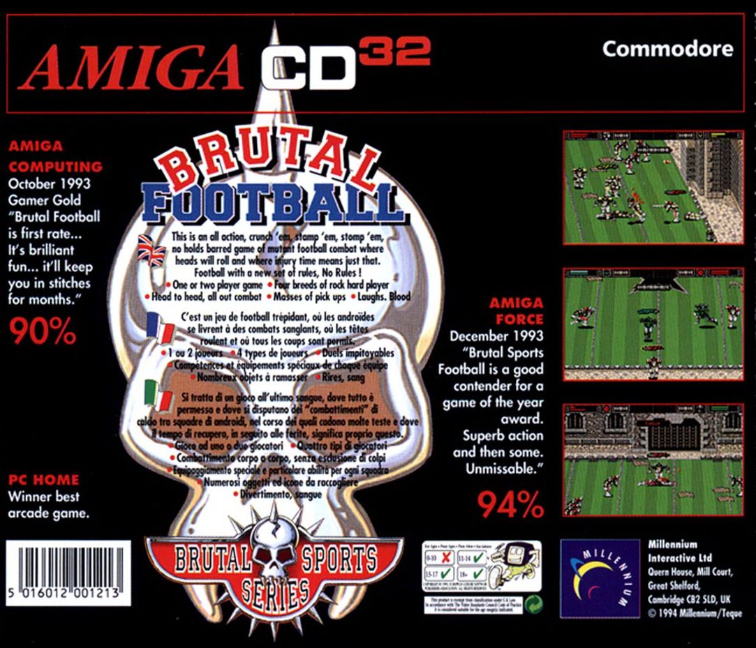 Brutal Football - Dos