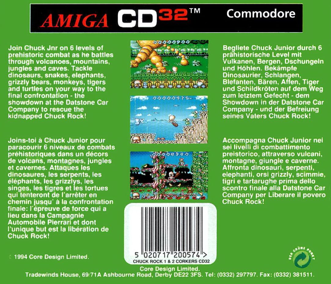 Chuck Rock 2 - Son Of Chuck - Dos