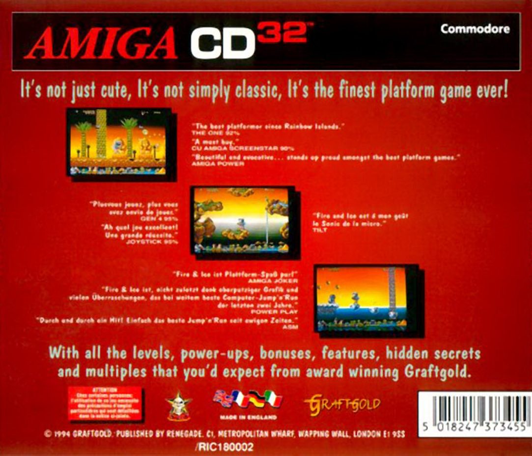 Fire And Ice - The Daring Adventures Of Cool Coyote - Dos