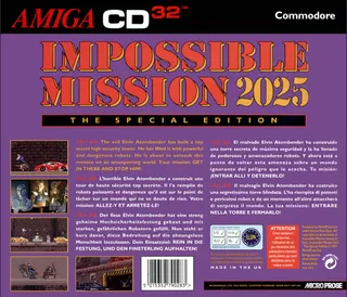 Impossible Mission 2025 - The Special Edition - Dos
