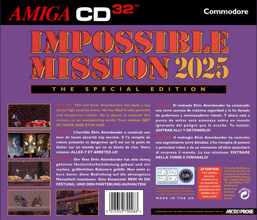 Impossible Mission - Dos