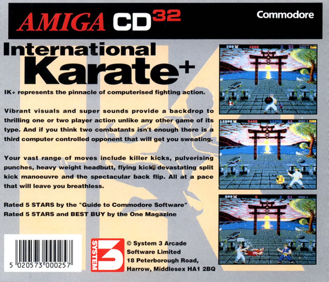 International Karate Plus - Dos