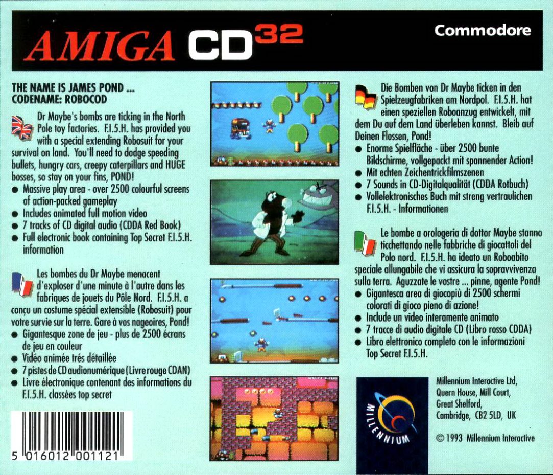 James Pond 2 - Robocod - Dos