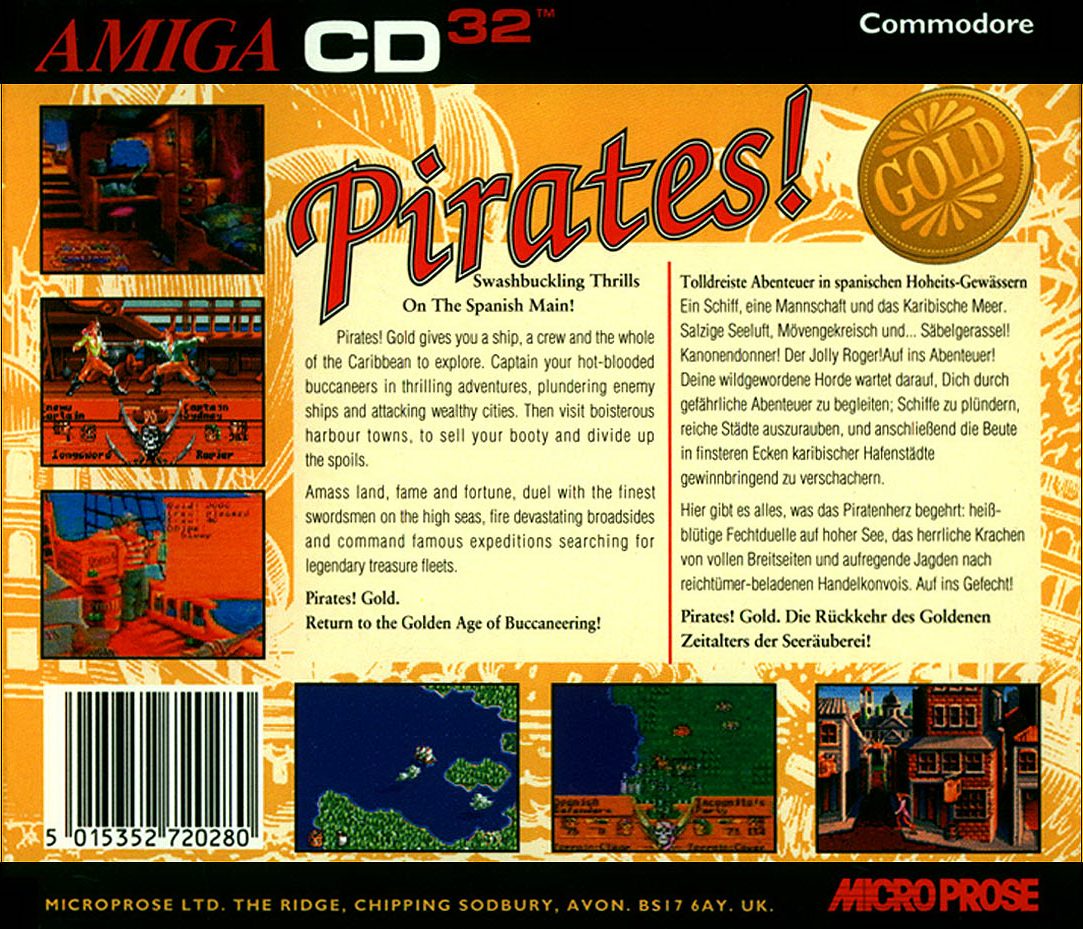 Pirates! Gold - Dos