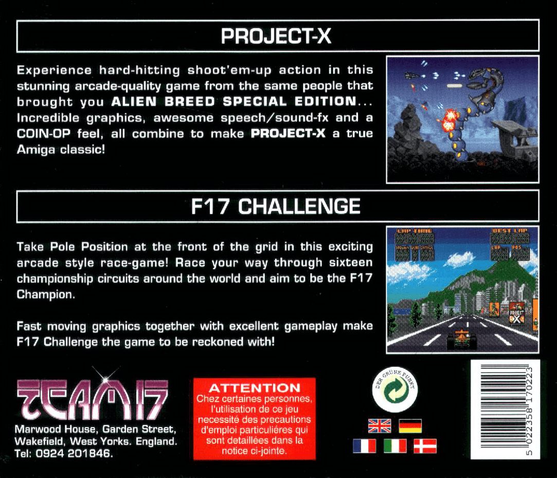Project-x Special Edition And F17 Challenge - Dos