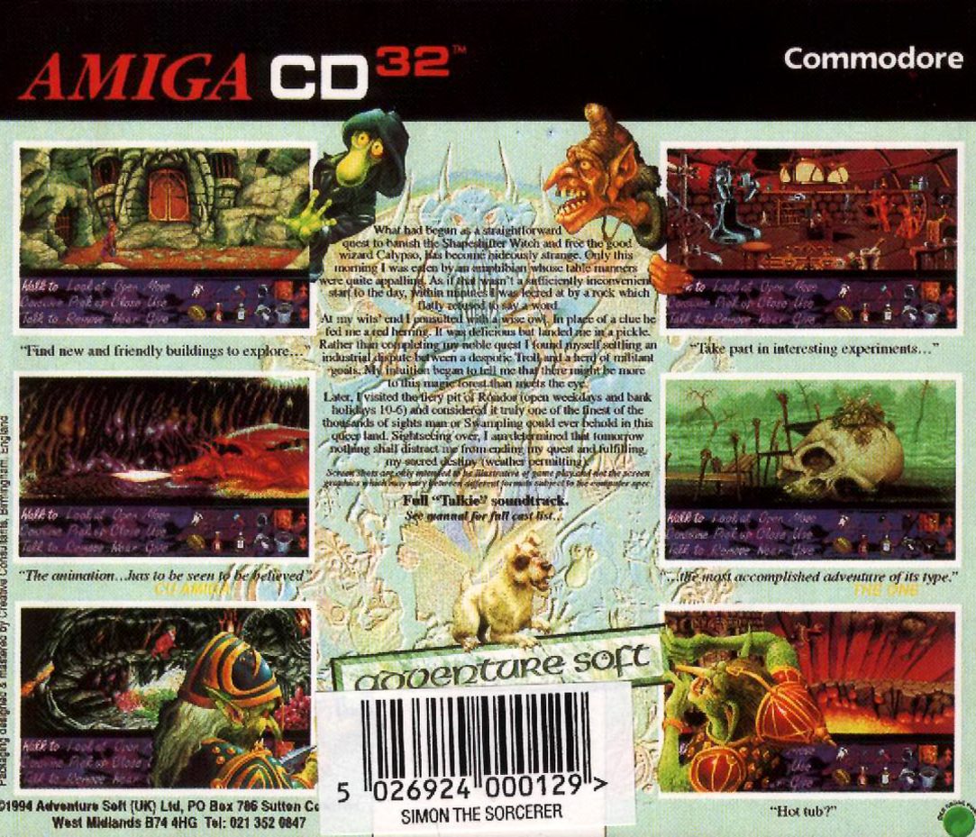 Simon The Sorcerer - Dos