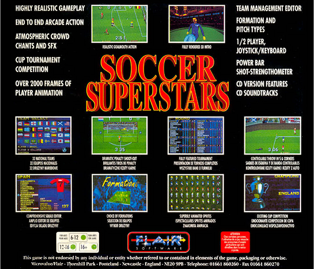 Soccer Superstars - Dos