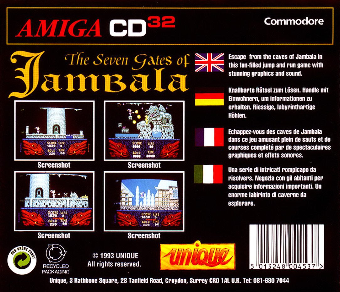 The Seven Gates Of Jambala - Dos