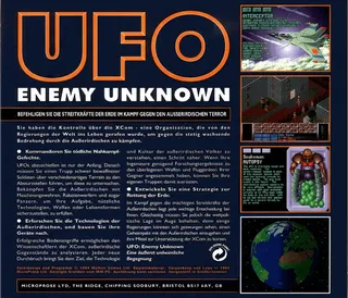 UFO - Enemy Unknown - Dos