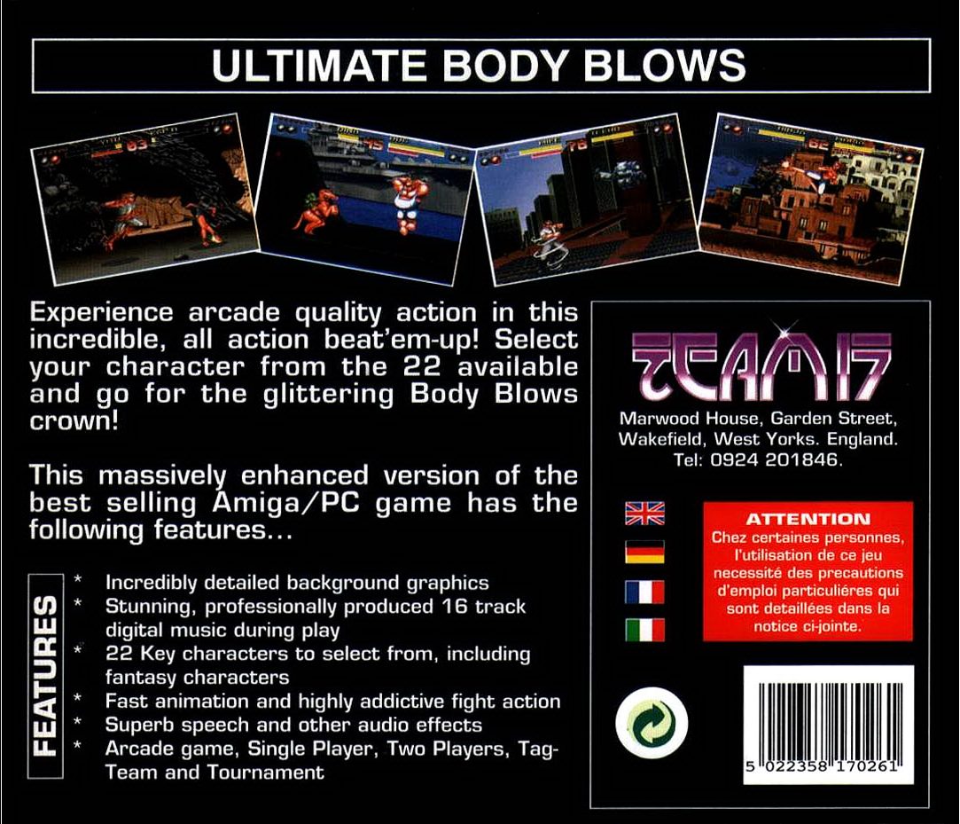 Ultimate Body Blows - Dos