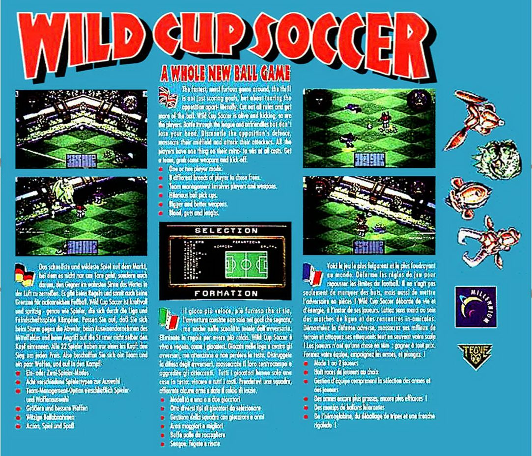 Wild Cup Soccer - Dos