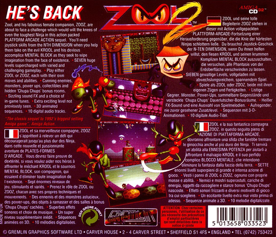 Zool 2 - Dos