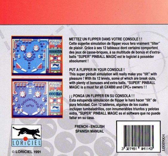 Super Pinball Magic - Dos